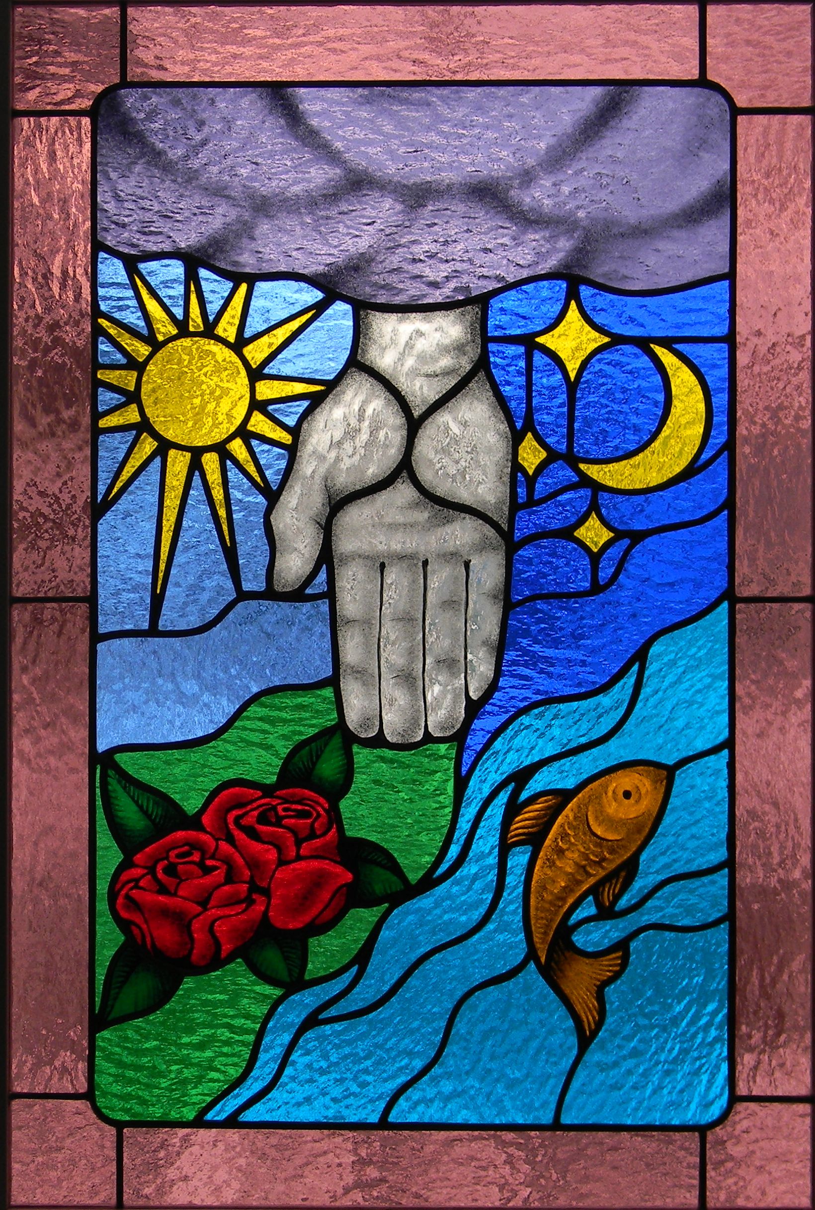 Custom Stained Glass and Portraits in Calgary, Alberta